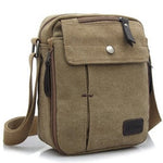 Multifunctional Canvas Messenger Handbag